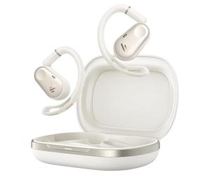 Edifier Véritables écouteurs sans fil ouverts avec audio haute résolution, 40 heures d'autonomie, IP55 anti-poussière et étanche Bluetooth 5.4, crochets d'oreille ergonomiques légers pour le cyclisme