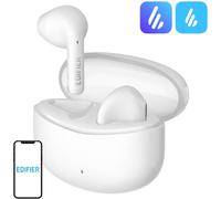 Edifier X2s Ecouteurs sans fil Hi-Res, Ecouteurs intra-auriculaires Bluetooth 5.3, Léger, AI suppression du bruit, Résistant à l'eau et à la poussière Selon IP54, Blanc