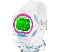 Edillas Montre Enfant,Adolescents Garçons Digitale Extérieur Sport 5ATM Etanche Multifonction Montre Et Protection Environnementale Non Toxique,Alarme Et Calendrier Date Minuteur