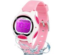 Edillas Montre Enfant,Adolescents Garçons Digitale Extérieur Sport 5ATM Etanche Multifonction Montre Et Protection Environnementale Non Toxique,Alarme Et Calendrier Date Minuteur