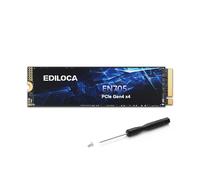 Ediloca EN705 SSD 500 Go PCIe Gen4, NVMe M.2 2280, jusqu'à 4300 Mo/s, Disque SSD Interne, Cache SLC Dynamique, Compatible avec PS5, Ordinateurs Portables et PC de Bureau