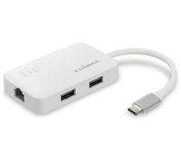 Edimax EU-4308 station d'accueil USB 3.2 Gen 1 (3.1 Gen 1) Type-C Blanc