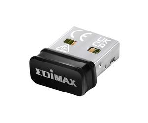 Edimax EW-7811ULC Adaptateur WLAN USB bi-bande 802.11ac (Wi-Fi 5) 2.4/5GHz, sécurité WPA3-SAE, compatible Windows/Linux