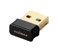 Edimax EW-7811Un V2 : Adaptateur USB WLAN 150Mbit/s, Wi-Fi 4 (802.11n) 2.4GHz, Sécurité WEP/WPA/WPA2, Compatible Windows/macOS/Linux