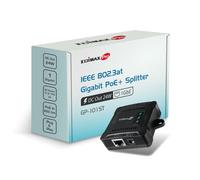Edimax GP-101ST Commutateur Gigabit PoE+ avec prise en charge 802.3af/at, 5 V/9 V/12 V DC Répartiteur