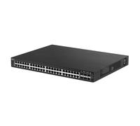 Edimax GS-5654PLX V2 Commutateur Web Smart Switch 54 Ports Gigabit PoE+ Web pour Longue Distance avec 6 Ports SFP+ 10G