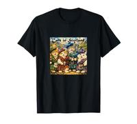 Édimbourg, Dessin animé illustré T-Shirt