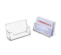 Edimeta - Porte-cartes de visites 1 case horizontal-paysage