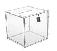 Edimeta - Urne transparente 20 x 21 x 21 cm en kit