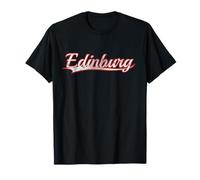 Edinburg Texas Hidalgo County Vintage Varsity Distressed T-Shirt