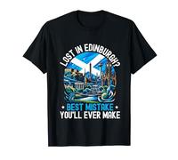 Edinburgh Art Scotland Écosse Royaume-Uni T-Shirt