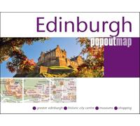 Edinburgh PopOut Map - pocket size, pop up map of Edinburgh city centre