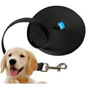 Edipets , Longe pour Chien, Laisse Chiens, 1.5m / 3m / 5m / 10m / 15m, pour Chien de Petites à Grandes Taille (10 M, Noir)