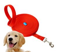 Edipets, Laisse Chien, Longe pour Chien, 1.5m / 3m / 5m / 10m / 15m, pour Chien de Petites à Grandes Taille (10 M, Rouge)