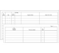 Edipro E2800 Formulaire & livre comptable 50 pages