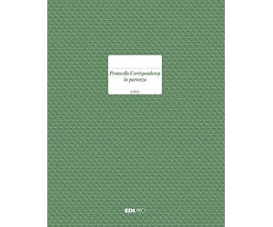 EDIPRO - E2803 - Registre protocole correspondance en départ 96 pages f.to 31x24,5