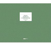 EDIPRO - E2897 - Registre charge/déchargement stupéfiants unités opérationnelles et ASL 100 pages numérotées f.to 24,5 x 31