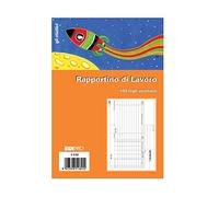 EDIPRO - E5182 - Bloc rapporteur de travail 100 feuilles à usage main f. to 22 x 14,8