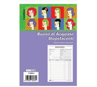 EDIPRO - E5858A - Bloc de bons d'achat stupéfiants 25x4 pour pharmacie f.to 9,9x22