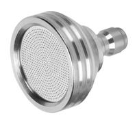 EdirFtra Pomme de Douche Soft Clean Gun en Acier Inoxydable avec Grande buse, Adaptateur de Connexion Rapide 1/4 "pour Le Lavage de Voiture, détails des pneus, arrosage du Jardin