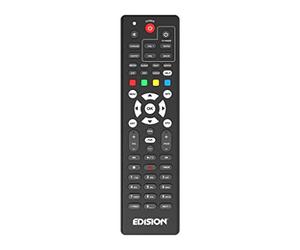 EDISION Télécommande Universelle EDI-RCU 3 Learn OS, Originale, Programmable, 2en1 TV et Récepteur, PICCO, NANO T265+, PING, PROTON, PICCOLLINO, PICCOLLO, OS NINO+, OS NINO PRO, OS MINI 4K, OS MIO+ 4K