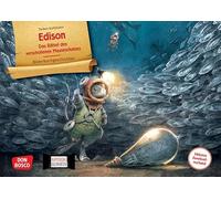 Edison. Das Rätsel des verschollenen Mauseschatzes. Kamishibai Bildkartenset: Entdecken - Erzählen - Begreifen: Bilderbuchgeschichten. Die geniale Erfindung der Glühbirne dank Mut und Neugierde