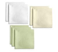 Edison & King Lingettes pour Lunettes - mélange 50% Fibres compostables & 50% Microfibres - lavables - Nettoyage sans Traces - pour Lunettes, écrans & objectifs