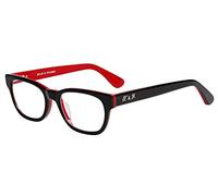 Edison & King Lunettes de lecture »Endless« avec verres Premium (Noir-Rouge, +2,50 dpt)