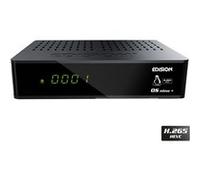 Edison OS NINO + Récepteur combiné Full HD Linux E2 H.265 / HEVC (1x DVB-S2, 1x DVB-T2 / C, WLAN à bord, Bluetooth embarqué, 2x USB, HDMI, LAN, Linux, lecteur de carte) noir Noir