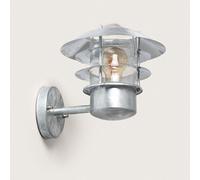 Edit Coastal Stage Outdoor Wall Light - Galvanised Steel Argent