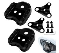 Editbar Lot de 2 adaptateurs de crampons de vélo, compatibles avec Shimano SPD SM-SH41, adaptateur de pédale de vélo, convertisseur de crampons pour vélo de route et vélo de randonnée