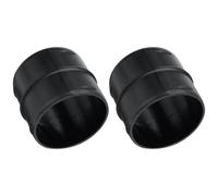 Editbar Lot de 2 adaptateurs de sortie de chauffage de 60 mm - Tuyau adaptateur ABS pour tuyaux de radiateur soufflant, tuyau adaptateur de chauffage sur pied, raccord de tuyau de chauffage Webasto