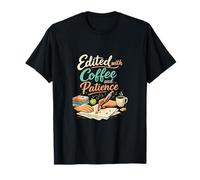 Edité avec Coffee and Patience Teacher Design T-Shirt
