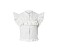 EDITED Chemisier 'Jesse' beige / blanc, Taille XS