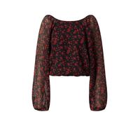 EDITED Chemisier 'Neele' rouge / noir, Taille XS