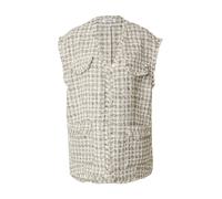 EDITED Gilet 'Umina' noir / blanc, Taille XL