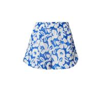 EDITED Pantalon 'Lucie' bleu cobalt / blanc, Taille 42