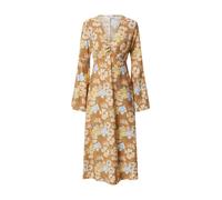 EDITED Robe 'Bailee' crème / bleu clair / caramel / jaune pastel / vert pastel, Taille 36