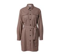 EDITED Robe-chemise 'Annabel' beige / rouge / noir, Taille 36