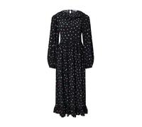 EDITED Robe 'Diego' bleu clair / violet pastel / rouge orangé / noir / blanc, Taille 34