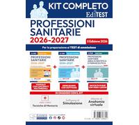 EdiTest. Kit test professioni sanitarie completo. 2ª edizione 2026. Con software di simulazione