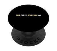 Éditeur vidéo Humour Post Production Timeline Creative Cut PopSockets PopGrip Adhésif