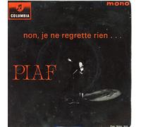 Edith Piaf - Edith Piaf Non Je Ne Regrette Rien EP Columbia SEG8308 EX/EX 1960s picture sleeve, blue black label