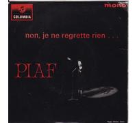 Edith Piaf - Edith Piaf Non, Je Ne Regrette Rien... UK 45 7" EP +Picture Sleeve +4 tracks