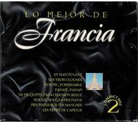 Edith Piaf,Jacques Brel,Dalida,Charles Aznavour,Adamo,Gilbert Becaud - Lo Mejor De Francia (2 Cds)