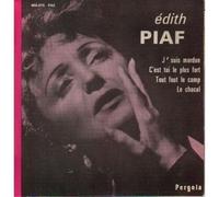 édith piaf - j'suis mordue - c'est toi le plus fort - tout fout le camp - le chacal (45 tours)