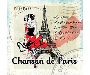 Édith Piaf, Yves Montand, Joséphine Baker, Maurice Chevalier, Charles Trenet, et plus - Chansons de Paris