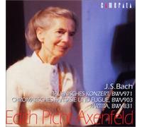 Edith Picht-Axenfeld - バッハ:イタリア協奏曲