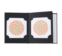 Édition 2026 Ishihara - Livre de test de daltonisme - 38 plaques de dépistage optométrie pour détection de carence rouge-vert - 19 x 14,8 cm