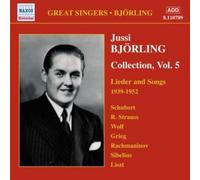 Edition Bjorling Volume 5 : Oeuvres De Beethoven, Brahms, Grieg, Liszt, Rachmaninov, Schubert, Strauss, Wolf